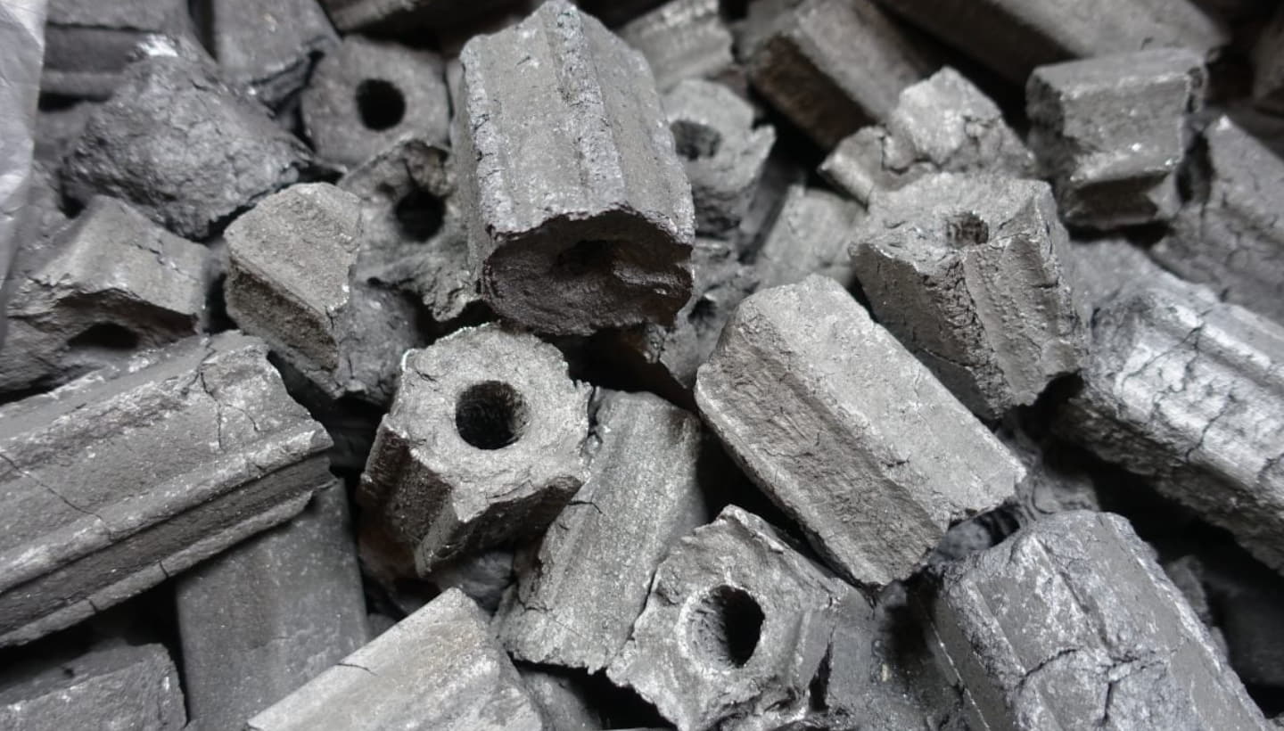Charcoal Briquettes are engineered charcoal products made from
                natural charcoal powder—commonly derived from coconut shell,
                hardwood, or palm kernel shell—combined